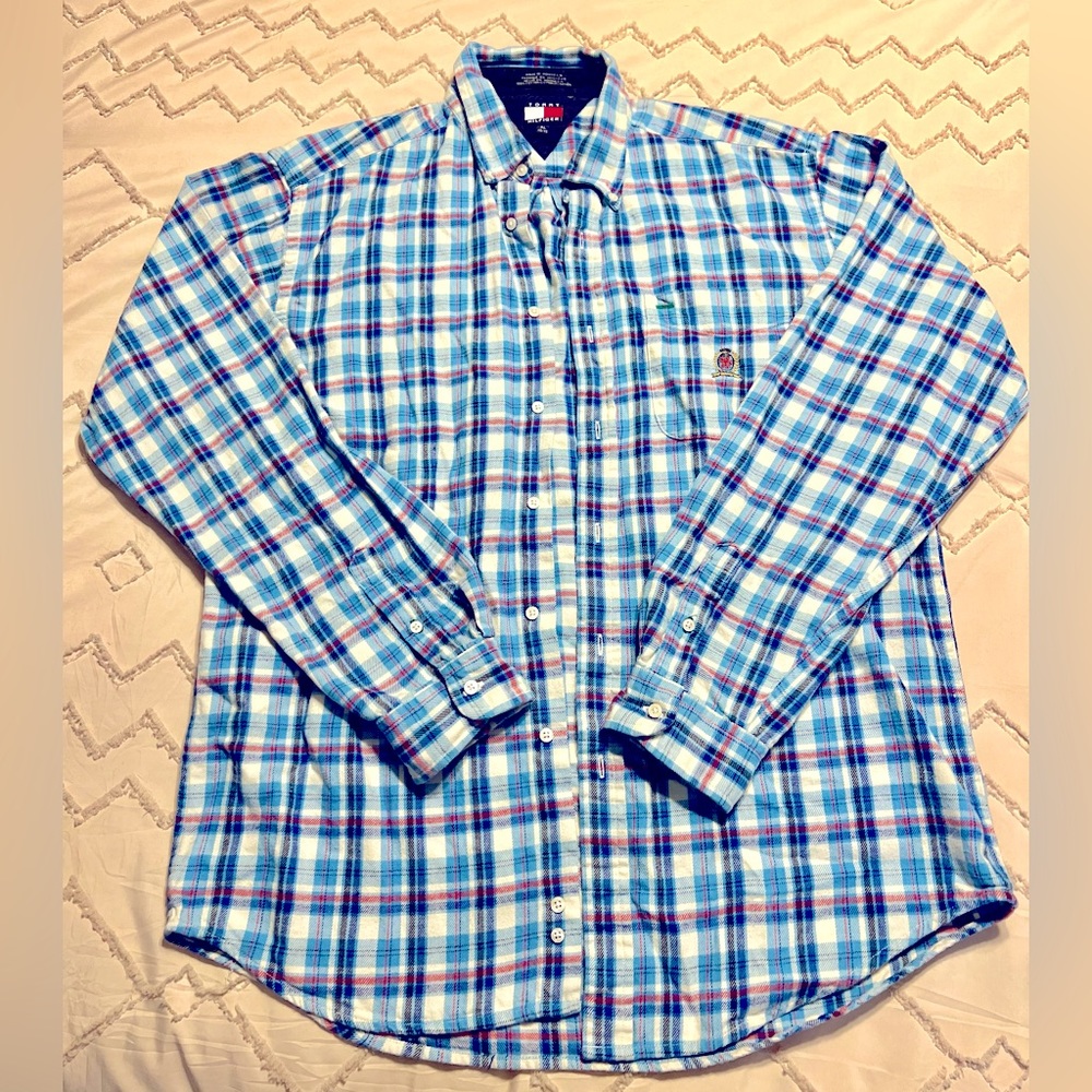 Vintage Tommy Hilfiger Button down Size XL